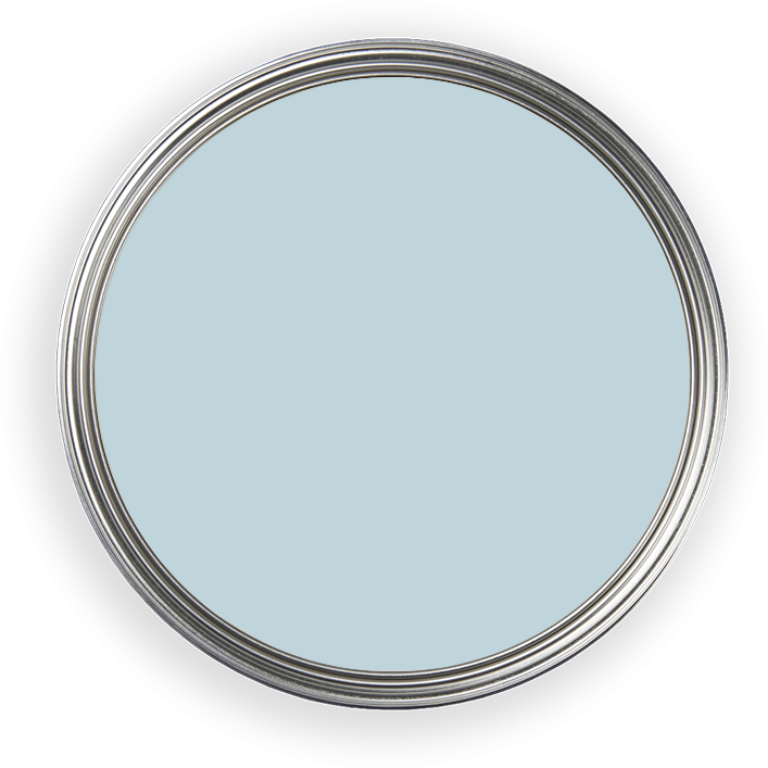 Farbtopf von oben graublau Niagara 55